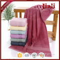 China products plain dyed dobby 100% cotton multi-color bath towels